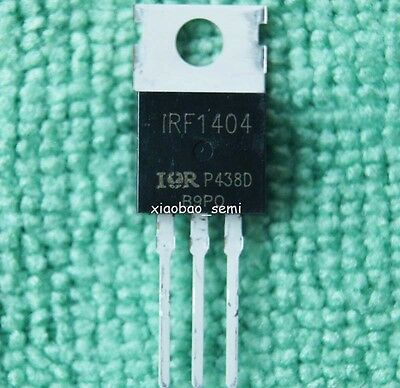 10pcs New Irf1404 Power Mosfet N-channel Ir To-220